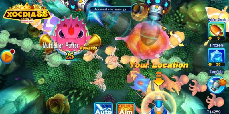 Bombing Fishing Xocdia88 đậm chất hành động