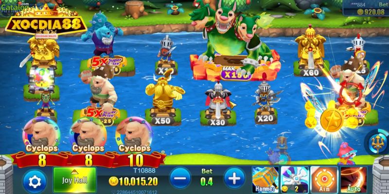 Boom Legend Xocdia88 Đầy Kỳ Thú Và Đỉnh Cao Bạn Nên Thử 2 Hệ thống vũ khí và chế độ đa dạng