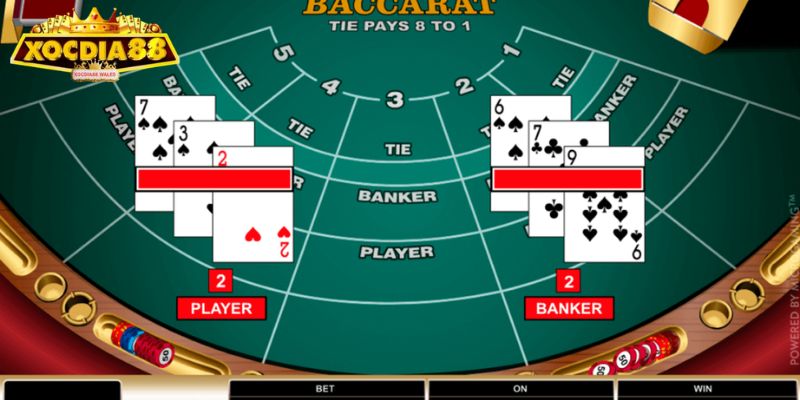 Một số lưu ý trong cách tính điểm Baccarat XOCDIA88
