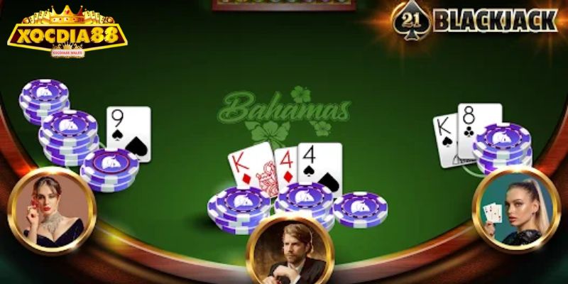 EVO Trực Tuyến XOCDIA88 Sảnh Giải Trí Thỏa Mãn Đam Mê Casino 3 Blackjack trò chơi đơn giản nhưng đòi hỏi chiến thuật tinh tế