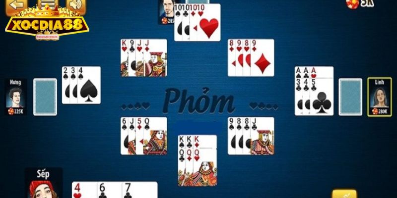 Tìm hiểu game bài Phỏm Xocdia88