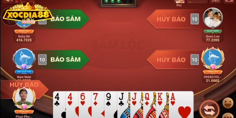 Sâm Lốc Xocdia88 – Trò Chơi Bài Đầy Chiến Thuật Và Thú Vị 1 Khái quát game Sâm Lốc Xocdia88