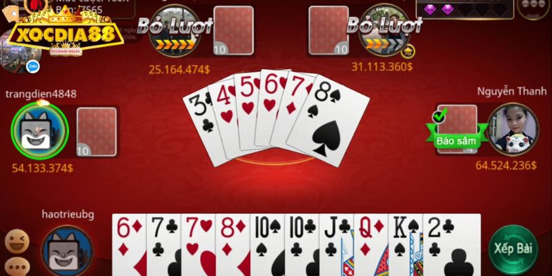 Sâm Lốc Xocdia88 – Trò Chơi Bài Đầy Chiến Thuật Và Thú Vị 2 Luật chơi cơ bản của Sâm Lốc Xocdia88