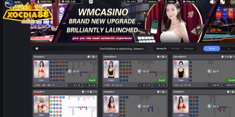 Nhà phát hành WM Casino