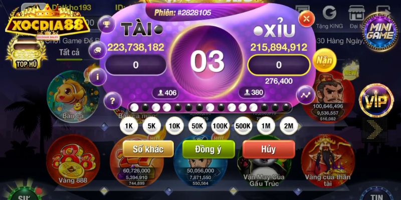 Top 10 Game Tài Xỉu Uy Tín Xocdia88 Trải Nghiệm Hấp Dẫn 2 Cách đăng ký và nạp tiền tại Xocdia88